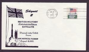 Skynet 2 Satellite Launch 1970 Cover K521