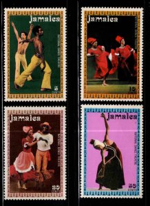 JAMAICA Scott 383-386  MNH** Dance set