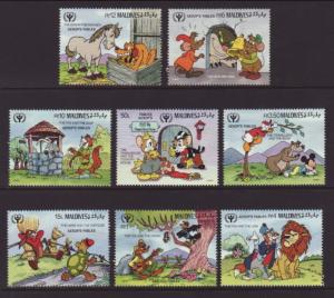 Maldives 1466-1473 Disney's MNH VF