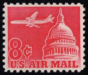 US #C64a Jet Airliner over Capitol; MNH (0.25)