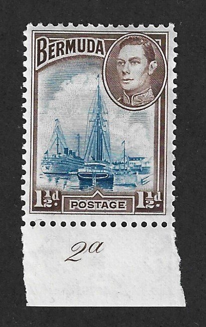 Bermuda Scott #119 Mint 1 1/2p Hamilton Harbor 2017 CV $4.75