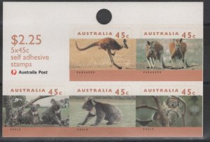 Australia #1274&1276-1279 MNH-XF