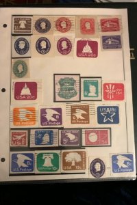 Large Mixed Lot mostly Postmarked US Stamps