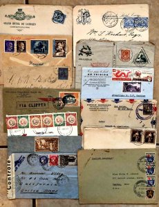 1890s - 1950s WORLD Cover Accumulation ( 25 items )