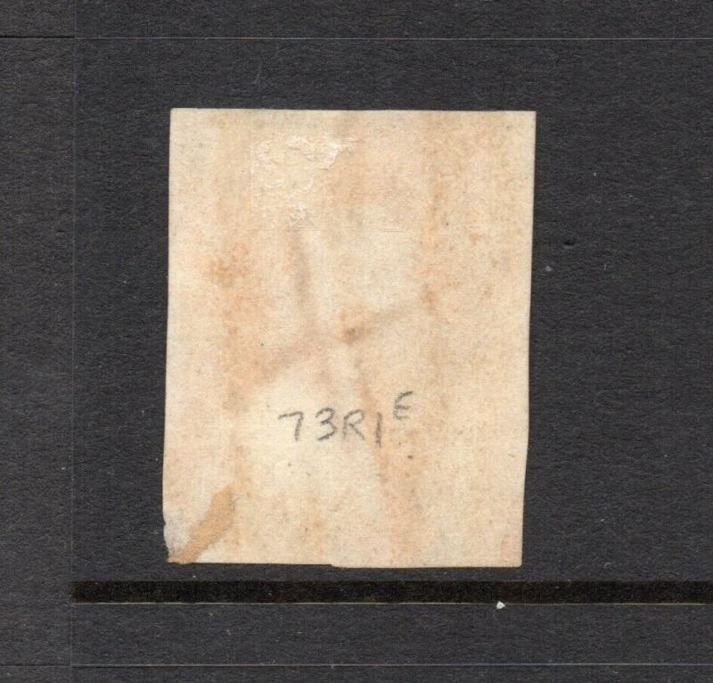 #10A - 3 cent stamp of 1851 - RARE FIRST PLATE #1 early - cv$160++  73R1e