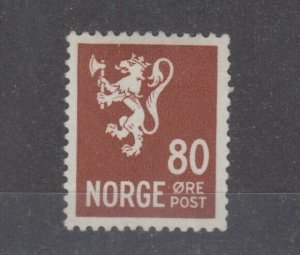 Norway 1946 80 Ore Mi322 MLH JK1926