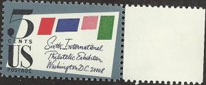 # 1310 MINT NEVER HINGED SIXTH INTERNATIONAL PHILATELIC EX.