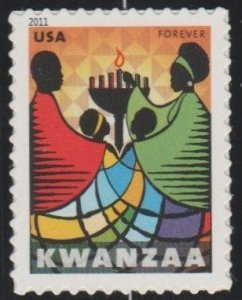 4584, Single.  Kwanzaa MNH,  Forever