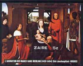 ZAIRE - 1978 - Christmas - Perf Miniature Sheet - Mint Never Hinged