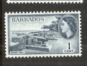 Barbados 1950s Early Issue Fine Mint Hinged 1c. NW-137601