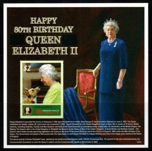 MICRONESIA Sc695 2006 80th BIRTHDAY OF QUEEN ELIZABETH II MNH