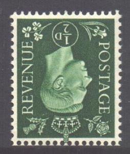 GB Scott 235 - SG462i, 1937 Inverted watermark 1/2d MH*