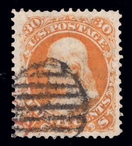 US STAMPS # 71 USED JUMBO $250 LOT #31319