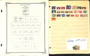 Slovakia German Occupation Stamp Collection on 15 Scott Specialty Pages (BC)