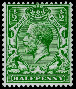 SG397, ½d bright green, NH MINT. Cat £250.