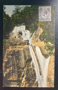 Mint Penang Straits Settlements Color Picture Postcard The Water Fall View