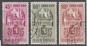 VENEZUELA C371-C373 USED SET