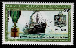 New Caledonia (NCE) Scott C174 MNH** troop ship stamp