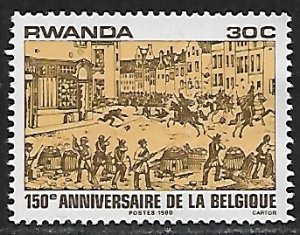 Rwanda # 994 - Belgian Independency - unused HR.....{I}