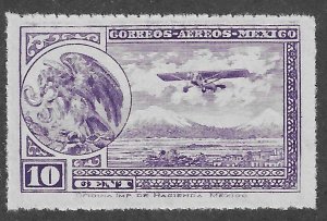 Mexico (1930) - Scott # C21,   MNG