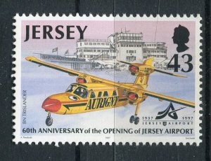 JERSEY; 1997 early Airmail AIRCRAFT issue fine MINT MNH unmounted value