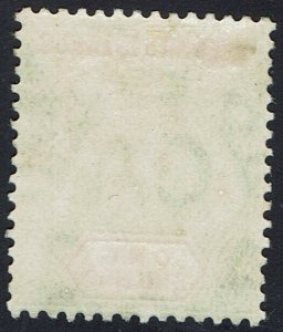 LEEWARD ISLANDS 1905 KEVII 1/- WMK MULTI CROWN CA