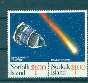 Norfolk Is. - Sc# 381. 1986 Halleys Comet. MNH $3.25.