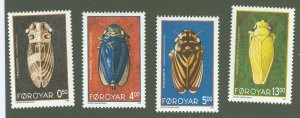 Faroe Islands #276-279  Single (Complete Set)