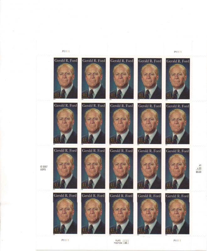 US 4199 - 41¢ Gerald R. Ford Unused