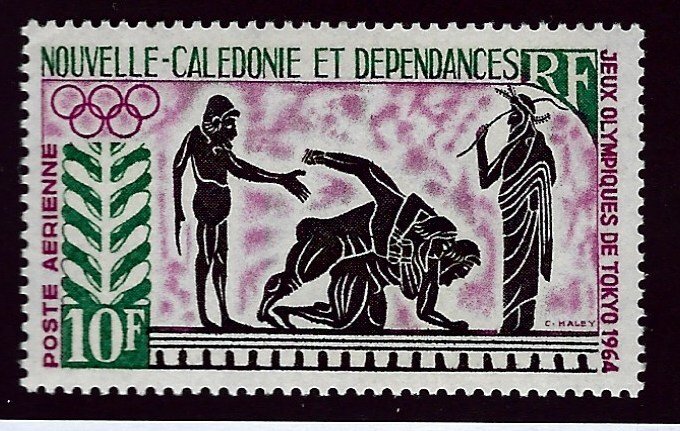 New Caledonia SC C38 MNH F-VF SCV$18.00...Bid to Win!