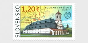 2021 Slovakia Saltworks in Presov  (Scott 880) MNH