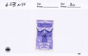 ITALY  623    MNH