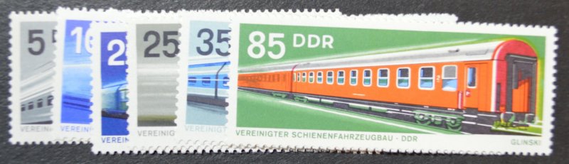 DDR Sc # 1462-1467, VF MNH