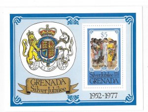 Grenada 1977 Overprinted Royal Visit S/S Sc 826 MNH C4