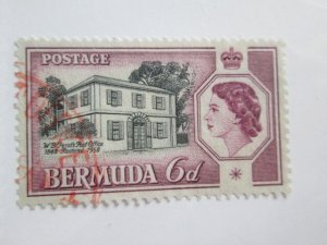 Bermuda #168 used  2022 SCV = $0.25