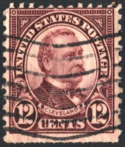 SC#693 12¢ Cleveland Single (1931) Used