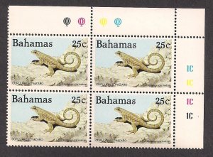 BAHAMAS SC# 565 VF MNH 1984 PL. BK