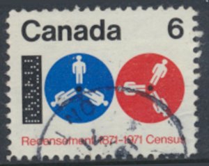 Canada  SC# 542  Used Computer Tape   see  details & scans