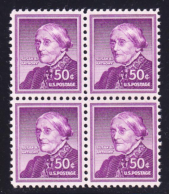 United States Liberty Series Mid-Val Blocks of Four  VF/NH