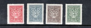 VATICAN MLH VF Arms of Pope Pius XII Complete set within a set