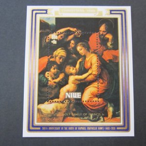 Niue 1983 Sc 401-5 Christmas Religion set MNH