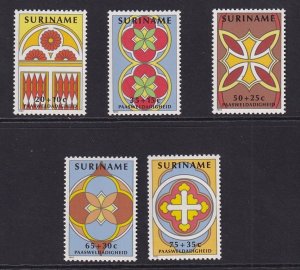 Surinam  #B289-B293  MNH  1982  Easter