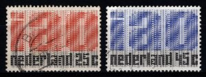 Netherlands 1969 50th Anniv. Of International Labour Org., Set [Used]