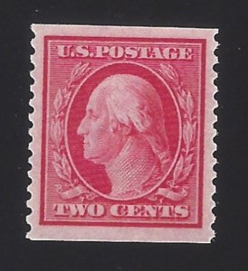 US #388 1910-11 Carmine Wmk 190 Perf 12 Vert Mint OG LH VF Scv $1400