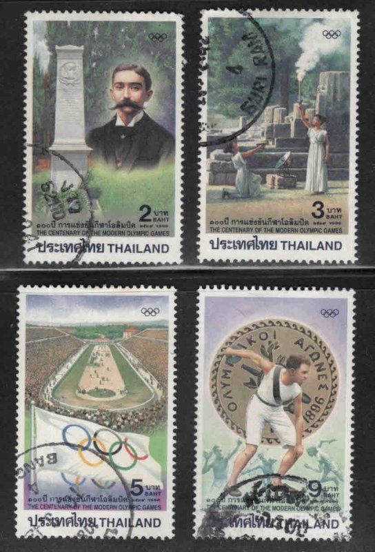 THAILAND Scott 1677-1680 Used Olympic set