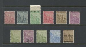 Cape of Good Hope various 1882-1893 issues all mint o.g. hinged