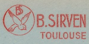 Meter top cut France 1953 Bird