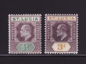 St Lucia 43, 47 MHR King Edward VII