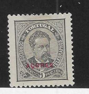 Azores #58  5r slate  (MNG) CV $25.00