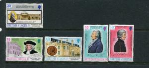 Virgin Islands #259-63 Mint